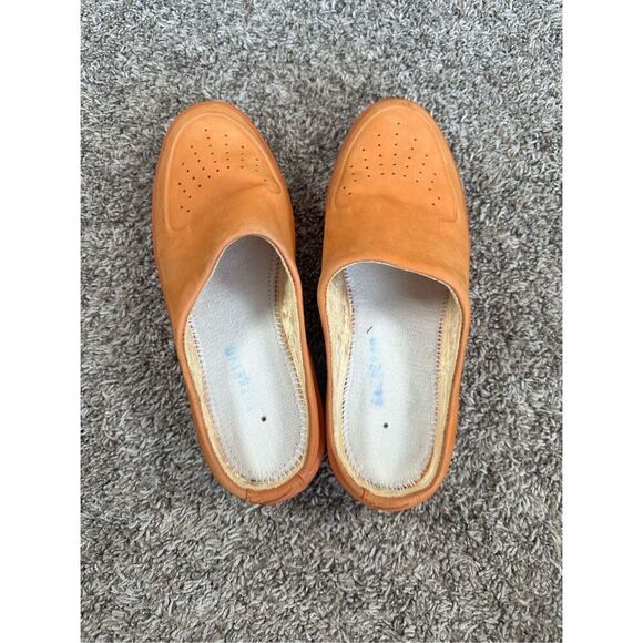 Nike Air Force 1 Lover XX Slip on Shoes Cinder Orange Womens Size 8.5 Mules - Picture 9 of 14